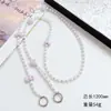 Nueva Cadena para Teléfono Móvil con Forma de Corazón Electroplateado de Tul con Lazo Láser, Cadena de Bolso Versátil Portátil Cruzado para Mujer, Ins