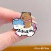 Broche de Presente para Encorajamento no Vestibular, Pequeno Presente para Estudantes na Temporada de Formatura, Panda Garantido para Passar nos Exames, Emblema de Metal