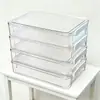 Juego de cajas de almacenamiento estilo Pindou con 54 frascos clasificadores de cuentas de colores, caja de almacenamiento transparente de gran capacidad para documentos y certificados