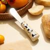 Cuchillo para mantequilla de acero inoxidable Panda mango de cerámica cuchillo para untar pan tostado mermelada mantequilla de maní