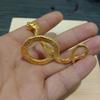 Antiguo y Bronce Antiguo Cobra Serpiente Zodiacal Latón Adornos Pequeños Regla de Presión de Escritorio Bronce para Jugar Favorito Coleccionable de Té