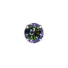 Aço de Titânio F136 Fundo de Tigela Pontiagudo Zircônia Cravejada com Garras 5A Titânio G23 Zircônia Cravejada com Garras Brincos de Lábio Piercing de Nariz Acessórios