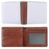 Suministro Directo de Fábrica Sublimación por Transferencia de Calor Billetera Lisa para Hombre Serie de Productos Lisos para Transferencia de Calor en Stock