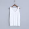 Multi-Color colete de malha verão Coreia do Sul Internet celebridade solta curling V-neck Ramie suéter de roupas femininas entrega