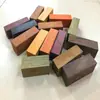 8*3*3 Material de Palo de Rosa Material de Sándalo Sándalo Morado Sándalo Verde Cuentas Budistas Material de Calabaza de Madera Pulsera de Chasquido Material de Mano