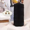 Algodón Liso Hilo de Algodón Hueco Hilo de Seda Helada Sombrero de Punto Tejido a Mano Hilo DIY Bolso de Ganchillo Bolso de Playa Bolso Casual Hilo