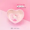 Sanrio Hello Kitty Vajilla Infantil Mesa para Niños Hogar Bol para Comida de Bebé Plato con Compartimentos Impermeable Antiescaldados Forma de Plato Taza de Leche