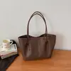 Bolso de Hombro Grande de Gran Capacidad Estilo Coreano Transfronterizo Modelo Nuevo 2026, Bolso Tote Tejido de Alta Gama Elegante, Bolso de Hombro para Viajero
