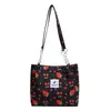 2026 Bolso de Tela Nuevo Lindo de Gran Capacidad para Mujer, Bolso de Hombro Casual Lindo Estampado, Bolso de Axila, Bolso Tote para Mujer