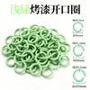 Tang 1.2*8mm Anillas Abiertas de Salto Anillos Metálicos de Pintura Horneada de Colores Anillos Conectores Llaveros Anillos Redondos de Marca Materiales para Joyería