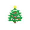 Accesorios para Zuecos Luminosos de Navidad de Venta Caliente Transfronteriza, Dijes Fluorescentes de PVC de Dibujos Animados para Zapatos, Dijes para Pulseras, Decoraciones Ahora Disponibles