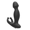 Masajeador de próstata y pene de silicona, suministros sexuales para adultos, tapón anal masculino, utensilio masculino y femenino con vibración.