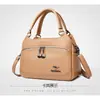 2025 Nova Bolsa de Mão de Couro PU Macio Bolsa de Ombro Bolsa Transversal Moda para o Trabalho Temperamento Bolsa Feminina Versátil de Alta Qualidade