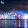 Lago de ingeniería transfronteriza fuente de música grande servicio integral diseño de ingeniería iluminación de paisajes
