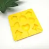 Ferramentas DIY para Assar Molde de Silicone para Pirulito e Chocolate Molde de Flor Coração para Doces