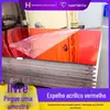 Painel Espelhado de Acrílico Dourado, Processamento de Gravação, Galvanoplastia, Lente de Plástico Rígido, Painel Espelhado de Vidro Orgânico Colorido