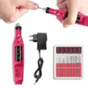 Mini Pulidor de Uñas Tipo Pluma Rectificadora de Uñas Lima de Uñas Eléctrica Conveniente Removedor de Cutícula Máquina Pulidora Inalámbrica