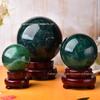 Atacado Bola de Fluorita Natural Bola de Cristal Pedra de Cristal Artesanato Ornamentos para Casa Presente de Abertura Amazon Cross Border