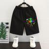 Nuevos Pantalones Cortos de Verano de Algodón Sueltos Casuales Deportivos con Personaje Sprunki Music Rhythm Box para Niños Mayores 2