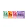 Lmltop Conjunto de Frascos Vazios para Viagem 7 Peças Frascos Dosadores de Cosméticos Espelho Portátil Pente Conjunto Completo Sy763