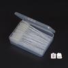 Cepillo para Pestañas En Caja de Fábrica Herramientas de Maquillaje de Belleza Pincel de Maquillaje Pincel para Cejas Varilla de Cristal Pincel Pequeño Peine para Pestañas Cepillo para Pestañas En Caja
