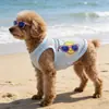 Roupas para Cachorro Primavera e Verão Finas Respiráveis Colete de Seda Gelada para Cães Pequenos Bichon Teddy Animal de Estimação Roupa de Duas Pernas Colete de Malha 26
