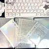 Nueva Colección de Páginas Interiores Láser Estrella Arcoíris Páginas Interiores de Repuesto Tarjetas Pequeñas de Alta Transparencia Álbum de Tarjetas con Almacenamiento en Abanico Pegatinas