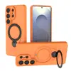 Funda para Teléfono Móvil Samsung S26 Ultra Anillo Escudo Anillo 360 grados Soporte Magnético Funda para Teléfono Samsung Cubierta Protectora