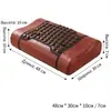 Comercio Exterior Exportación Transfronteriza Dropshipping OEM Color Café Turmalina Almohada para Columna Cervical Fresca de Verano Hotel Universal para Todas las Estaciones
