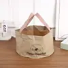 Bacia de Água Dobrável para Exterior Portátil de Viagem Lavatório Balde para Lavar Roupa Imersão dos Pés Saco para Lavar Vegetais Viagem ao Ar Livre Montagem em Carro