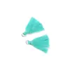 Franja Pequena de 3cm DIY para Roupas Pingente de Franja Colorido Argola para Pendurar Franja Feita à Mão Marcador de Página Acessórios de Vestuário Franja Venda por Atacado