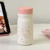 Taza Térmica Compacta y para Agua Fría de Pareja Estudiante (Hombre y Mujer) Nueva de Acero Inoxidable 316 Taza Termo Linda para Acompañar