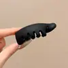Elegante pinza para el pelo con lazo en la nuca, pequeña pinza tipo banana de malla de encaje estilo Chanel, pinza negra para peinado semi-recogido para mujer