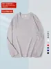 Venta al por mayor de bordados Otoño e Invierno Camiseta con capucha y mangas largas de 250 g Color liso Logotipo estampado Base bordada Sudadera con capucha Ropa casual