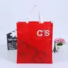 Bolsas de Embalaje No Tejidas al por Mayor Fabricante Bolsos a Prueba de Polvo Bolsas Ecológicas Logo de Impresión Publicitaria Bolsos de Compras en Stock