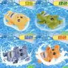 Brinquedos de Banho para Bebê Pato Pequeno Brinquedo Desenho Animado Crianças Bebê Tartaruga Brincadeira na Água Corda Menina Menino Brincadeira na Água