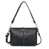 Bolsas Femininas Femininas 2025 Nova Bolsa Urbana Simples de Couro Moda para Meia-Idade Bolsa de Ombro Feminina Bolsa Quadrada Pequena Feminina