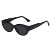 Óculos de Sol com Armação Oval para Mulheres, Óculos de Sol Cat-Eye com Proteção Solar, Armações de Óculos de Sol UV à Prova de Vento Doces e Descoladas, Frete Grátis
