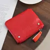 [Unisex] 2025 Nuevo Bolso de Monedas Corto Retro Europeo y Americano para Mujer Billetera de Tarjetas de Bolsillo para Hombre