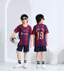Camisetas de Fútbol Barcelona Local y Visitante 25-26 para Niños, Números 9, 10, 11, 19, Impresión Digital, Tallas 14-30