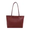 Bolsa de Tote de Cesta de Verduras de Gran Capacidad para Otoño Bolso de Hombro Único Nuevo y Elegante Bolso Sencillo Tejido para Debajo del Brazo