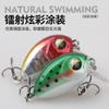 Isca Minnow Micro Fat Flutuante 4g 4cm Isca de Pesca de Superfície para Pesca de Cavalo, Tilápia e Outras Iscas