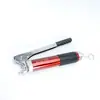 Fabricante de Pistolas de Grasa Especial Transfronteriza Gran Capacidad Alta Presión Engranaje de Cadena Transparente Oruga Doble Varilla Manual Pistola de Grasa