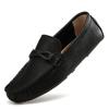 Zapatos Perezosos de Piel de Vaca de Primera Capa Populares en Transmisión en Vivo, Zapatos de Talla Pequeña, Zapatos de Cuero Versátiles Casuales para Hombre, Zapatos de Conducir de Piel Suave