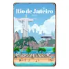 Pintura em Folha de Flandres Putian Paisagem Urbana Estilo Americano Céu Azul Design de Turismo E-commerce Transfronteiriço Fabricante de Pintura em Folha de Flandres