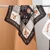 Bufanda de seda de espiga para mujer, nuevo estilo primavera/verano, chic francés, accesorio versátil para decorar cuellos, camisas, trajes, diademas y accesorios para el cabello