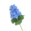 Flores Artificiais de Hortênsia para Decoração de Casa e Exterior, Design de Paisagismo, Decoração de Casamento e Arranjos de Mesa de Sala de Estar ou Jantar