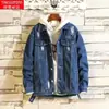 Chaqueta de Mezclilla de Celebridad Cibernética para Hombre Primavera y Otoño Nueva Ropa de Trabajo TikTok Live Calidad Marca de Moda Ins Estilo Hong Kong Chaqueta de Mezclilla