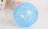 Pelota de correr de oso dorado para hámster, juguete para hámster, acrílico transparente, suministros para hámster, pelota de correr pequeña de 12 cm, pelota de fitness
