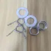 Máquina Selladora Automática Completa para Té de Leche Manga Recolectora de Película Barril Taza Máquina Selladora Recolección de Material Rodillo Pinza Accesorios Tira de Goma Negra